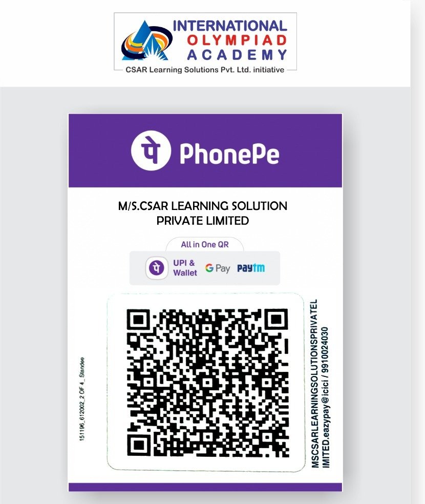PhonePe QR for National Learning Solution Private Limited. Registration fee ₹118.